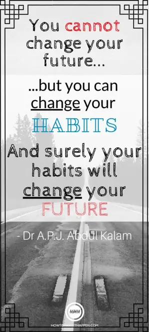 Hoodie to Change Your Future Change Your Habits! 